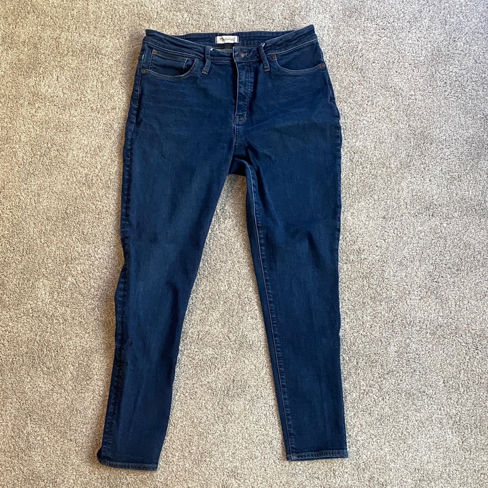 Madewell Dark Blue Skinny Jeans